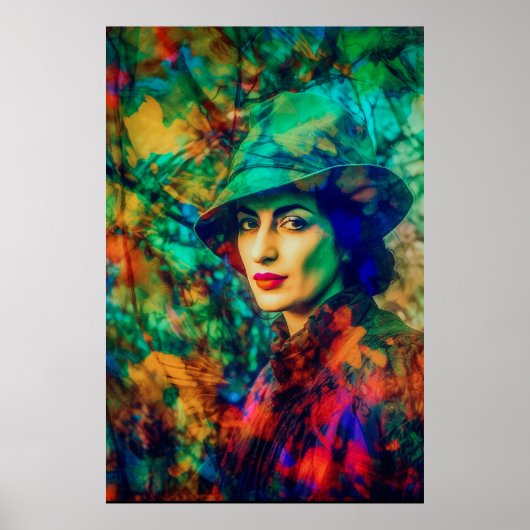 Enigma in de herfst poster (Voorkant)