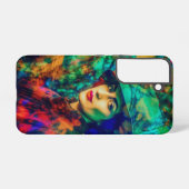 Enigma in de herfst samsung galaxy hoesje (Achterkant horizontaal)