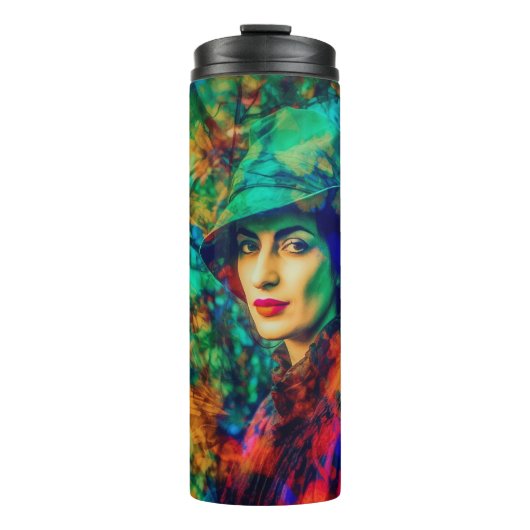 Enigma in de herfst thermosbeker (Voorkant)