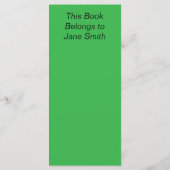 Enigma in het Herfst Bladwijzer Menu (Achterkant)