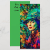 Enigma in het Herfst Bladwijzer Menu (Voorkant / Achterkant)