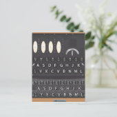 Enigma Machine Briefkaart (Staand voorkant)