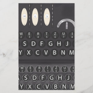 Enigma Machine Briefpapier