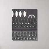 Enigma Machine Canvas Afdruk (Voorkant)