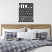 Enigma Machine Canvas Afdruk (Insitu (Slaapkamer))