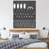 Enigma Machine Canvas Afdruk (Insitu (Slaapkamer))