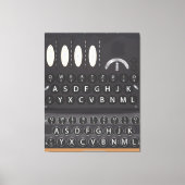 Enigma Machine Canvas Afdruk (Voorkant)