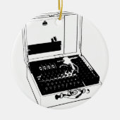 Enigma Machine Cryptography World War II Keramisch Ornament (Voorkant)