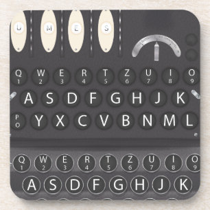 Enigma Machine Drankjes Onderzetter