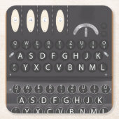 Enigma Machine Kartonnen Onderzetters (Voorkant)