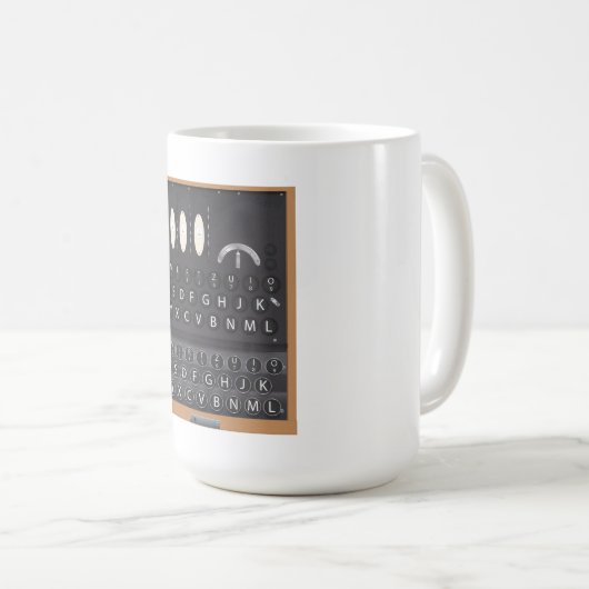 Enigma Machine Koffiemok (Voorkant rechts)