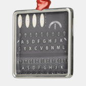 Enigma Machine Metalen Ornament (Links)