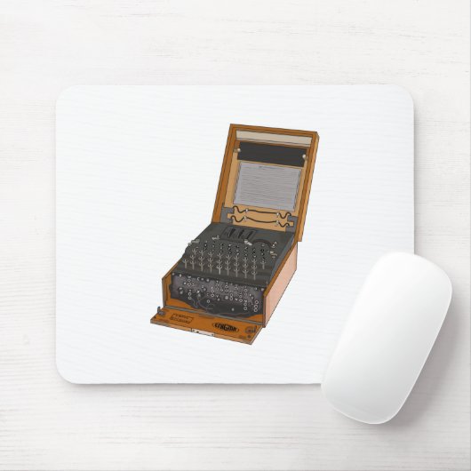 Enigma Machine Muismat (Met muis)