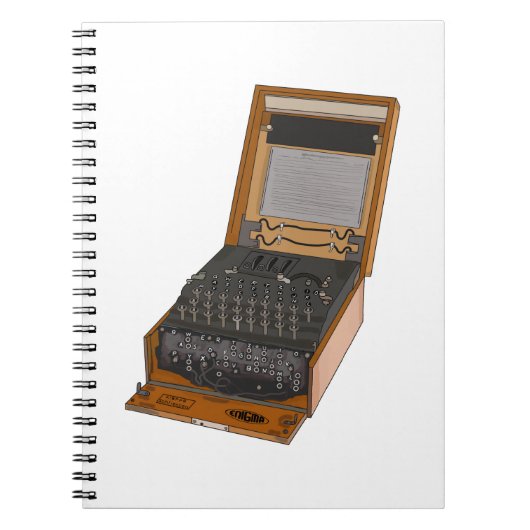 Enigma Machine Notitieboek (Voorkant)
