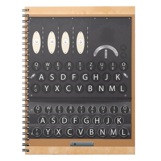 Enigma Machine Notitieboek (Voorkant)