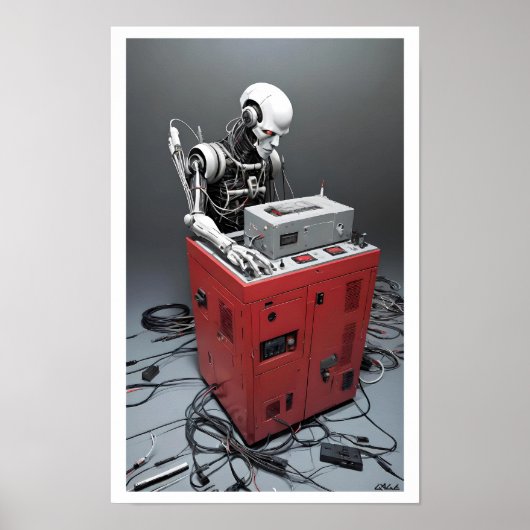 Enigma-machine-overbelasting Poster (Voorkant)