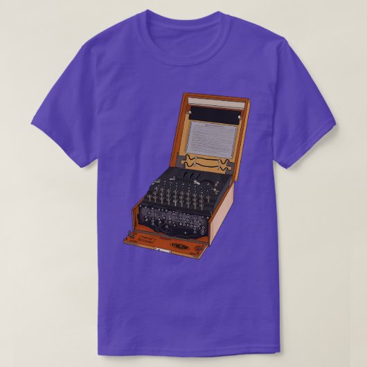 Enigma Machine T-shirt (Design voorkant)