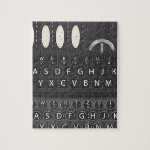 Enigma Machine technologie Legpuzzel