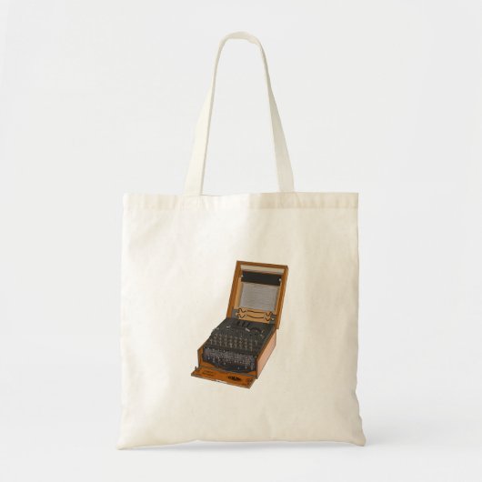 Enigma Machine Tote Bag (Voorkant)