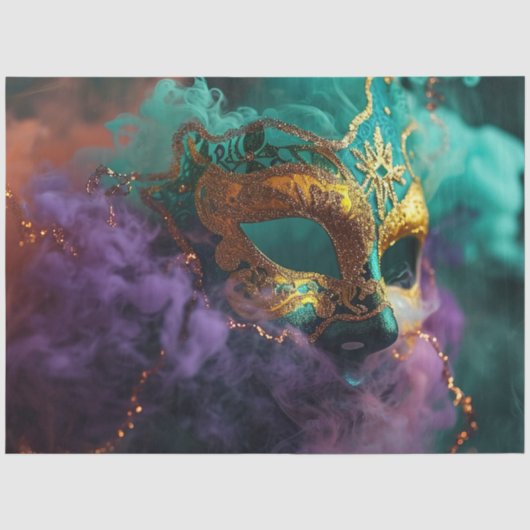 Enigma Masquerade Design Serie 10 Tissuepapier (Voorkant)