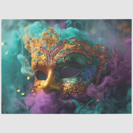 Enigma Masquerade Design Serie 4 Tissuepapier (Voorkant)