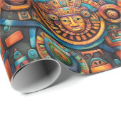 Enigma van de Maya's inpakpapier (Rol Hoek)