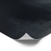 Enigmatic Bridge te midden van mistige reflecties  Poster (Hoek)