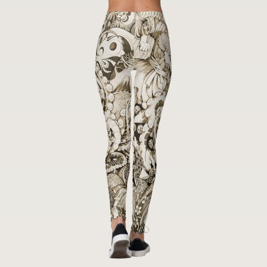 enigmatic octopus@miyairi leggings (Achterkant)