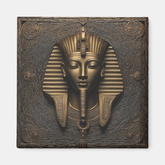 Enigmatic Pharaoh Magnet - Metallic Elegance (Voorkant)