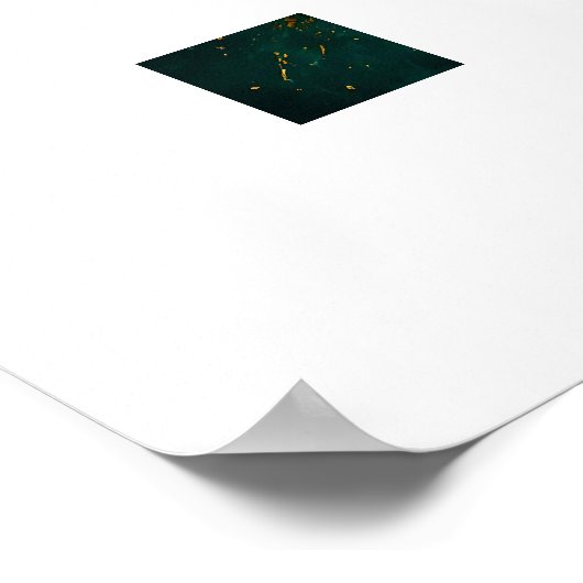 Enigmatic Yellow Green Baccara Roos Poster (Hoek)