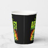 Enigmatische aliens verschijnen in de buurt van Ar Papieren Bekers (Rechts)