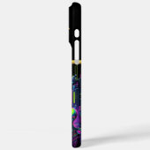 Enigmatische buitenaardse figuur staat Case-Mate iPhone case (Achterkant / Links)