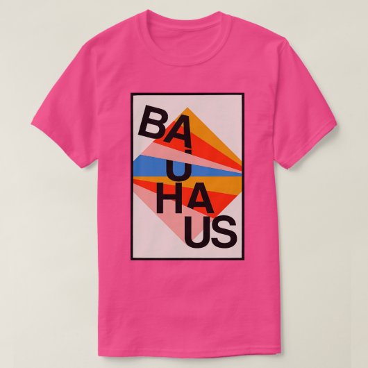 Enigmatische cadans Bauhaus Harmonische verkenning T-shirt (Design voorkant)