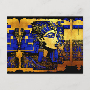 Enigmatische Egyptische faraonische manuscripten Briefkaart