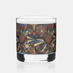 Enigmatische marine "Ancient Indigenous Chronicles Whisky Glas