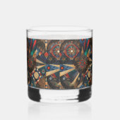 Enigmatische marine "Ancient Indigenous Chronicles Whisky Glas (Rechts)
