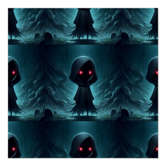 Enigmatische Nachtzwerver poster (Voorkant)