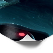 Enigmatische Nachtzwerver poster (Hoek)