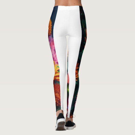 "Enigmatische Natuur: 8K 3D AMOLED-telefoonbehang, Leggings (Achterkant)
