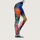 "Enigmatische Natuur: 8K 3D AMOLED-telefoonbehang, Leggings (Rechts)
