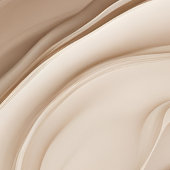 "Enigmatische Oase" | Beige Abstracte kunst Poster