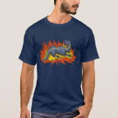 Enigmatische Salamander T-shirt (Voorkant)