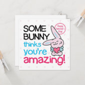 Enigszins denken dat je geweldig bent kaart (Voorkant / Achterkant in situ)