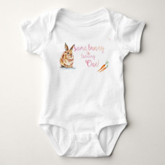 Enigszins een Baby afwerking Romper (Voorkant)