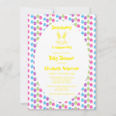 Enigszins Escspectspect Pasen Baby shower Kaart (Voorkant)