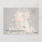 Enigszins giftig - Poison Fairy-postkaart Briefkaart (Achterkant)