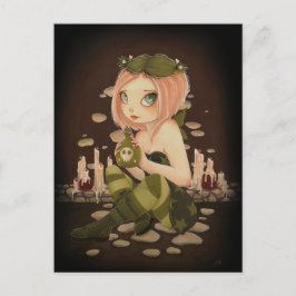 Enigszins giftig - Poison Fairy-postkaart Briefkaart