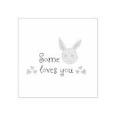 Enigszins houdt van je rubberstempel (Afrduk)