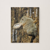 Enigszins houdt van je Schattige Bunny Photo Anima Legpuzzel (Verticaal)