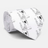 Enigszins onregelmatige Cuckoo-klok Stropdas (Opgerold)